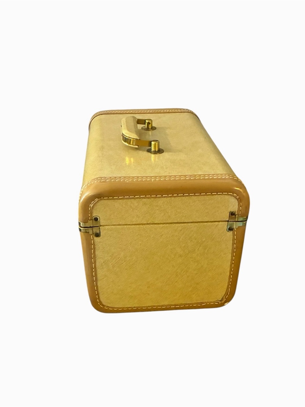 Vintage 1950s McBrine Streamline Train/Makeup Case Luxury Luggage - Picture 3 of 11